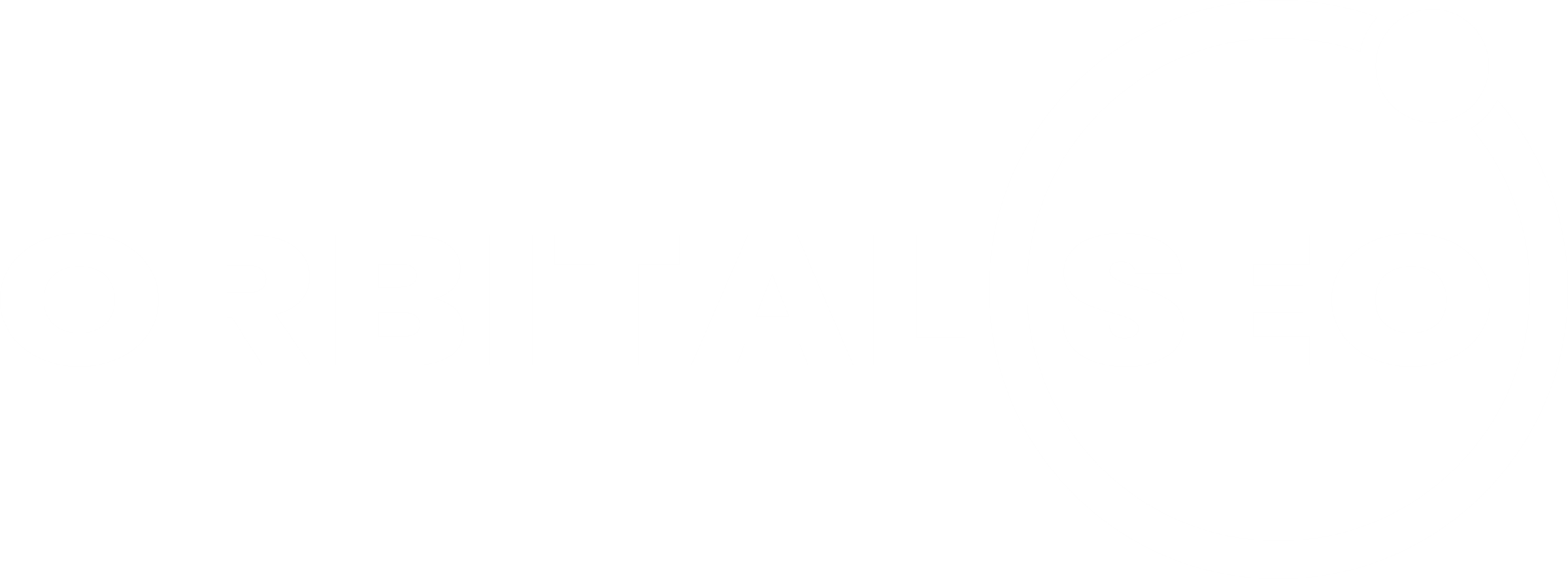 orbital seo logo in white